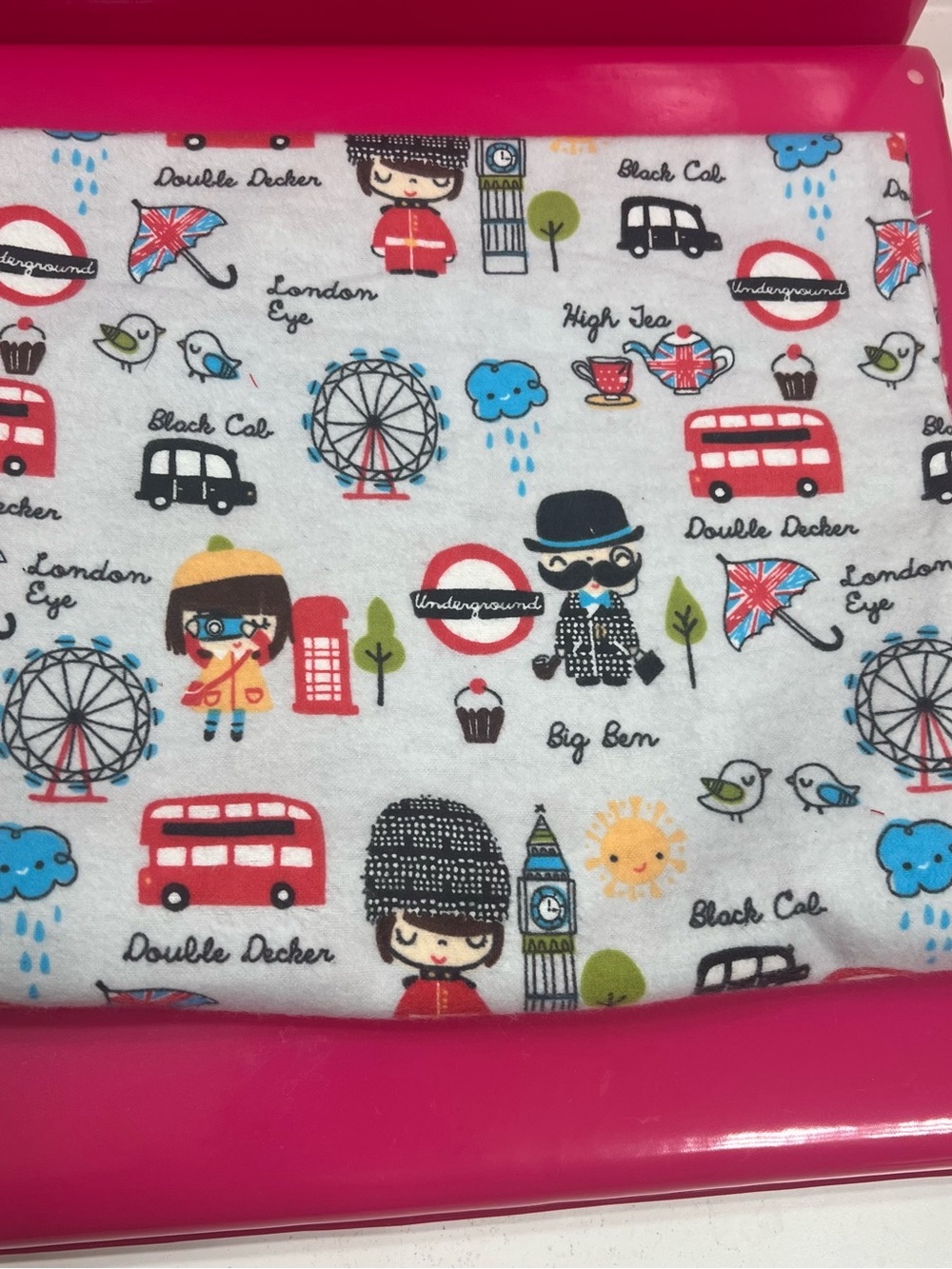 JOANN Fabric's London Snuggle Flannel Fabric - 1 yd 43” wide